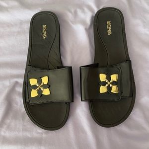 Michael Kors flip-flops size 11 brand new never worn